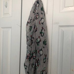 Christman Penguin Infinity Scarf